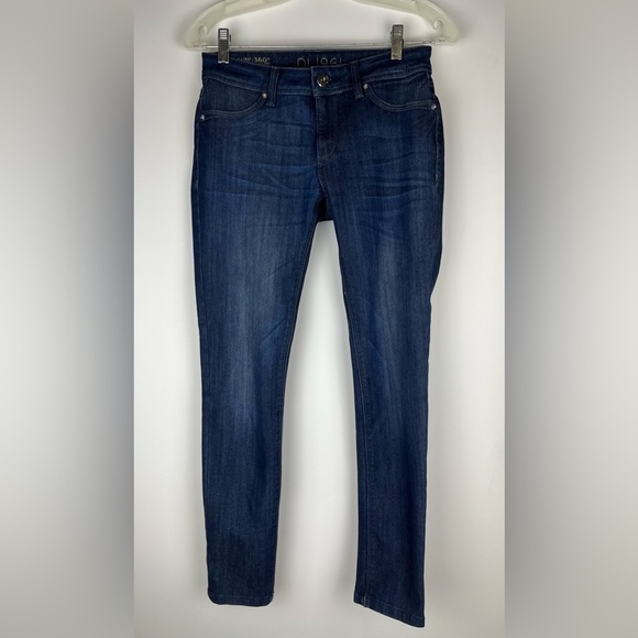 DL1961 Women’s Emma Legging Jeans Bloom Dark Wash - Picture 1 of 6